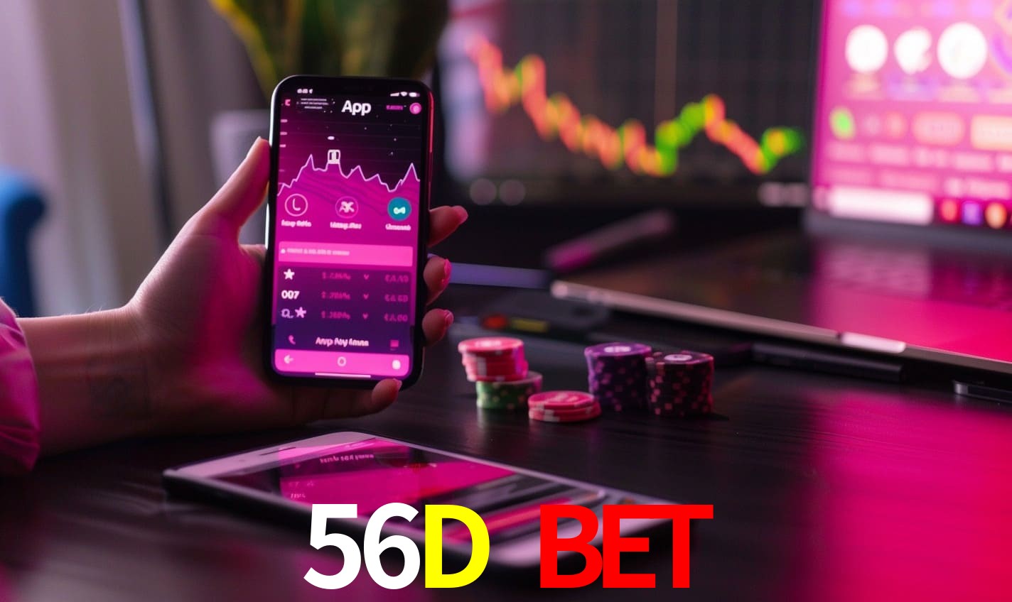 Recursos Exclusivos do App 56D BET - Modo Offline, Login Biométrico
